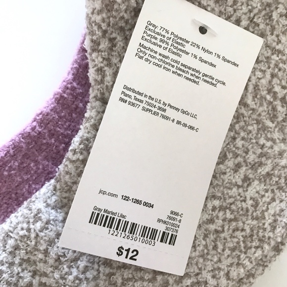 Hand Crafted Crocheted Scarf Purples & Cozy Socks Gloves - Proceeds To Charity - Picture 7 of 8